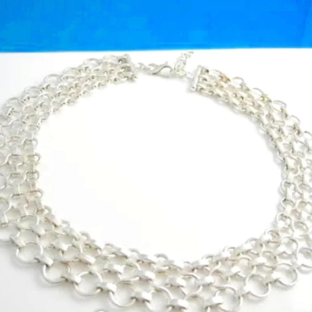 Vintage Tiffany & Co. Sterling Silver Wide Circle - Picture 3 of 6